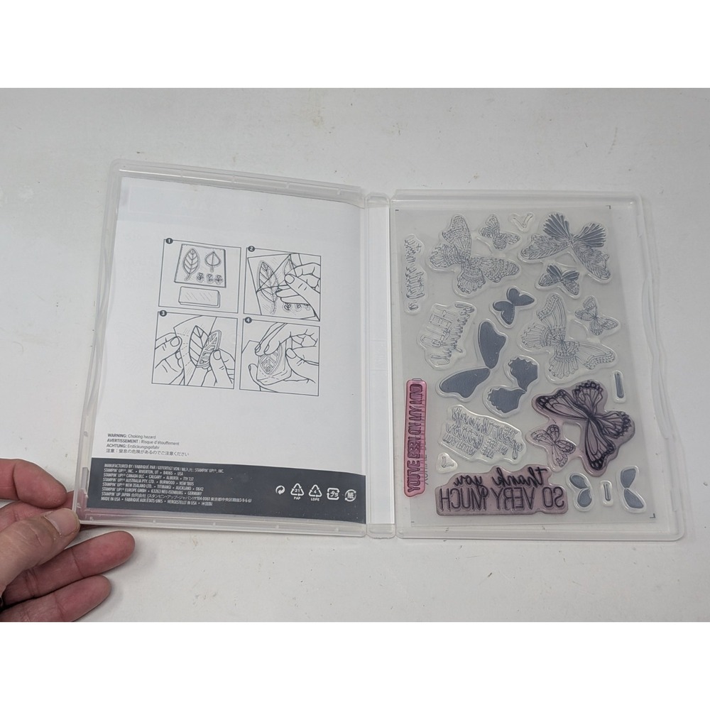 Stampin Up! Butterfly Gala Photopolymer Stamp Set 148580 - Picture 6 of 9